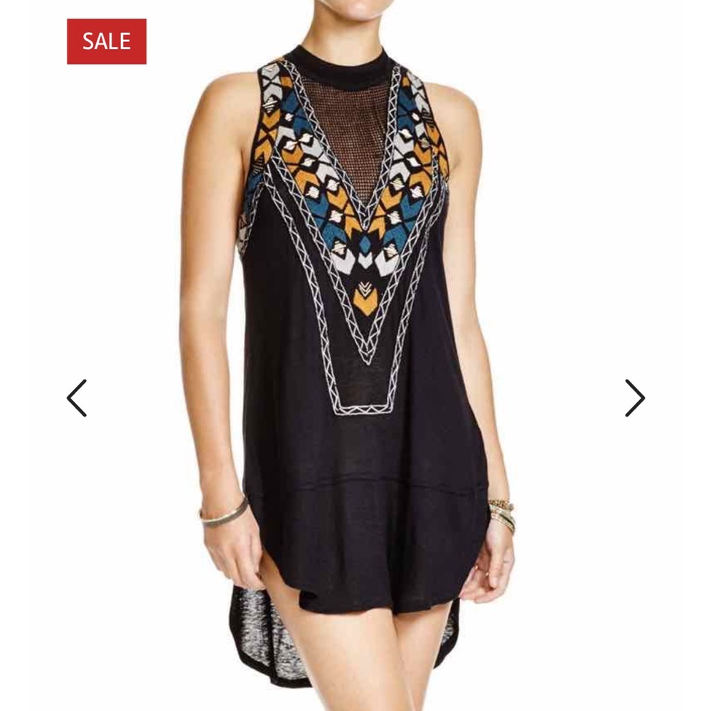 Free People Mock Neck Adella Sz S